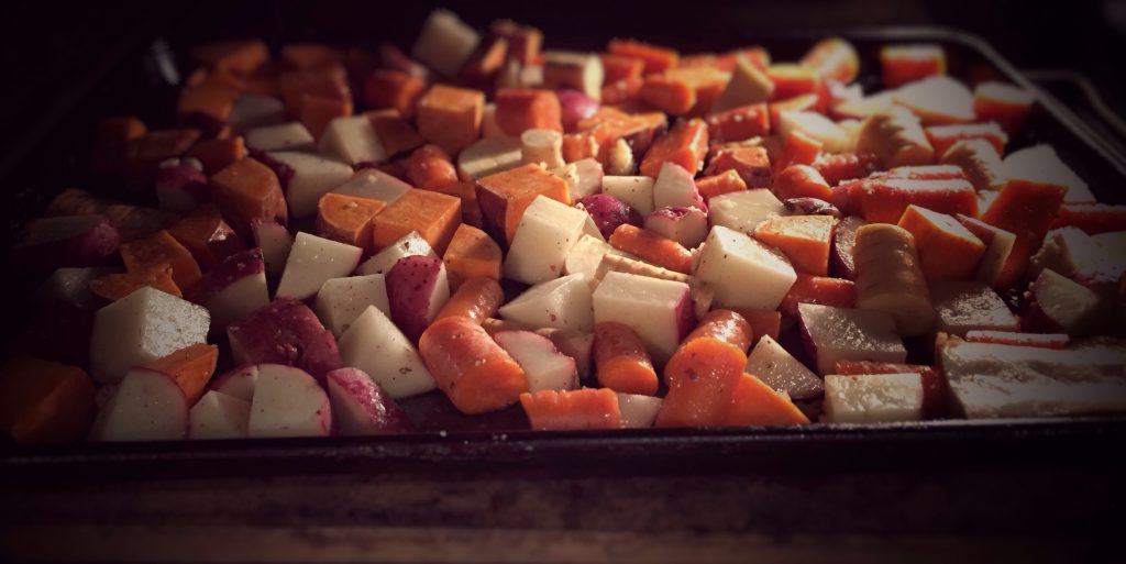 Roasted Root Vegetables! One of my faves!