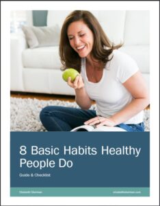 8 Basic Habits that Healthy People Do Guide & Checklist
