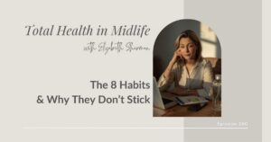 8 Habits Healthy people do and why they don't stick