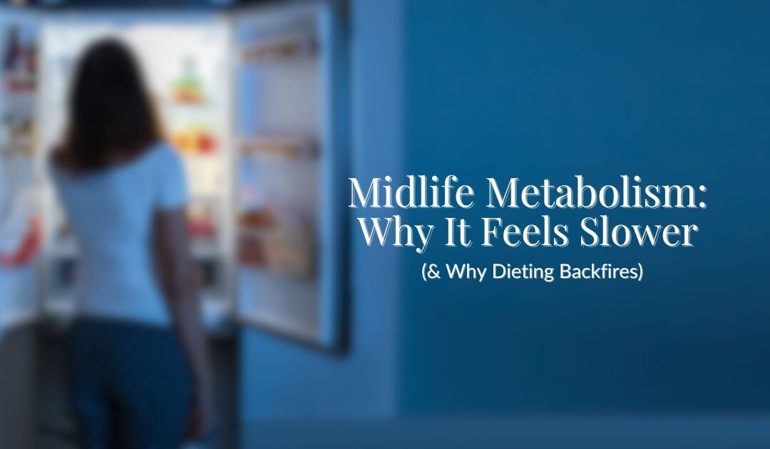 why is my metabolism slower after 40.