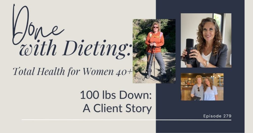 100 lbs down: A Midlife Weight Loss Success Story