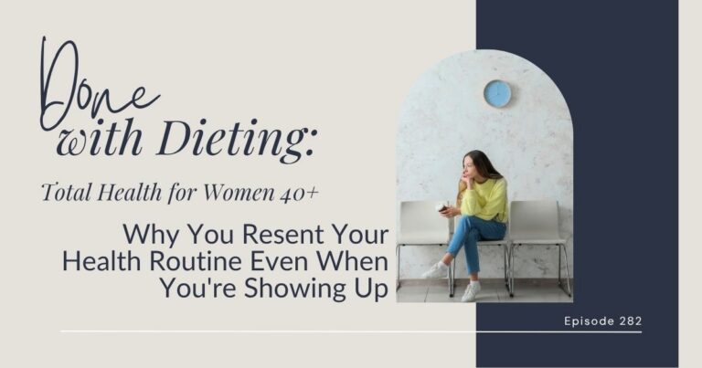 Why You Resent Your Health Routine Even When You're Showing Up