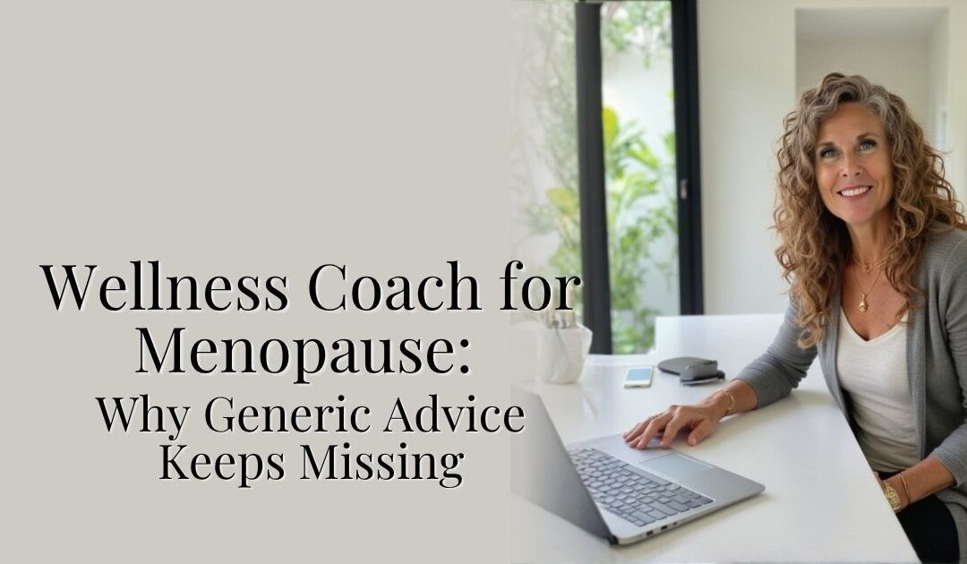 Wellness Coach for Menopause: Why Generic Advice Keeps Missing